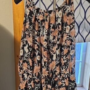 Maurices Black Floral Dress